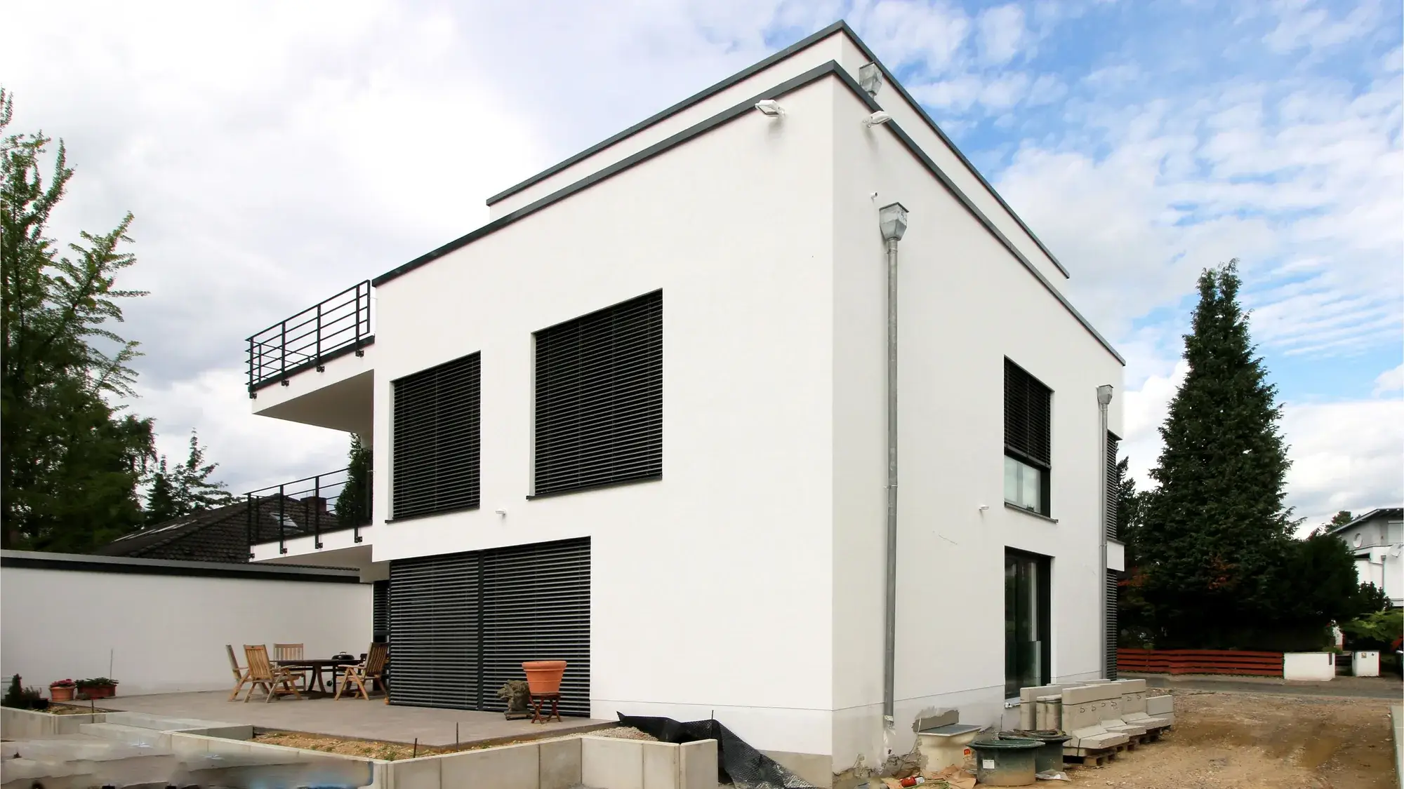 Architektenhaus im Taunus, Kronberg – Gartenansicht