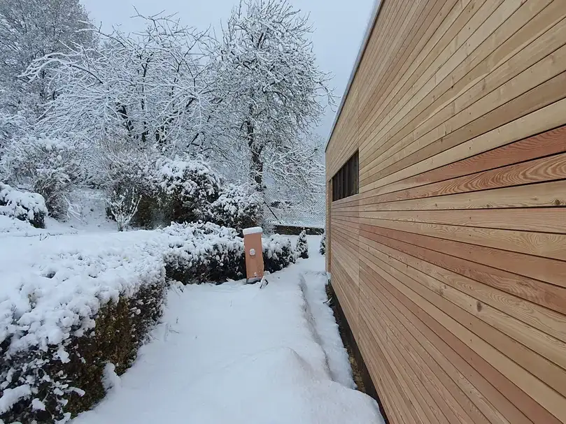 Bauarbeiten im Schnee, Projekt 251 – Bild 2 von 4