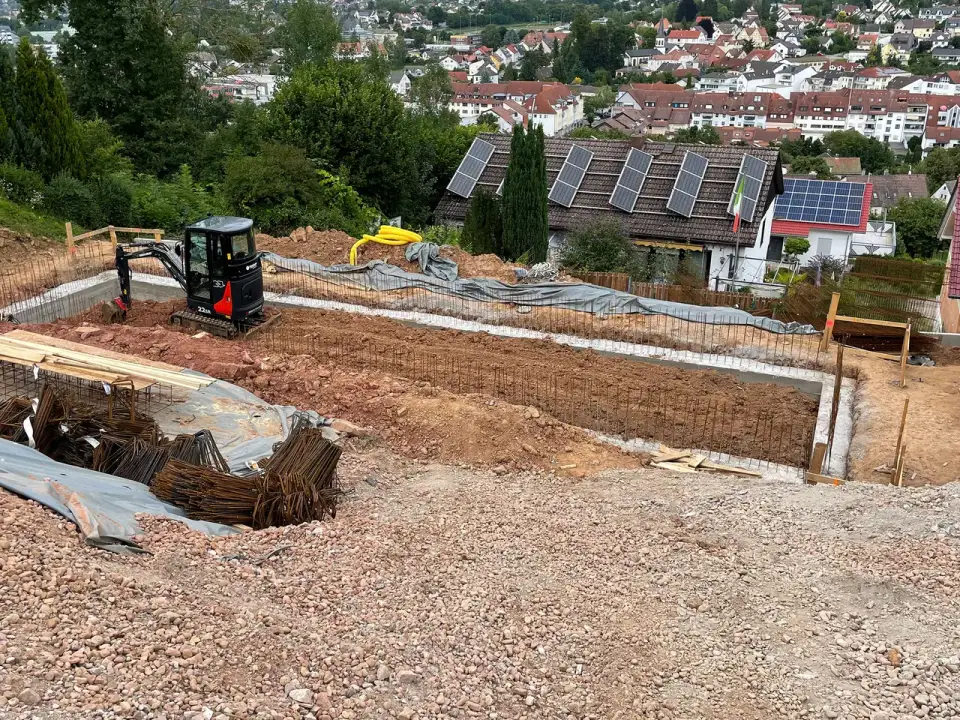 Baubeginn Haus 287, Projekt 287 – Bild 9 von 11
