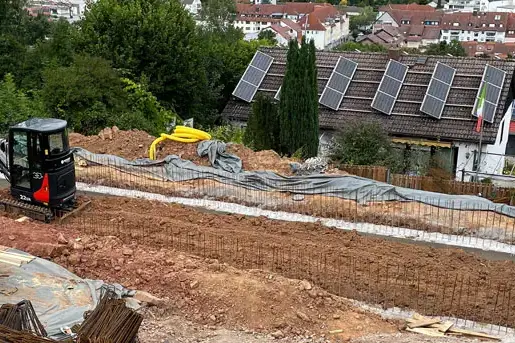 Baubeginn Haus 287, Projekt 287 – Bild 1 von 11