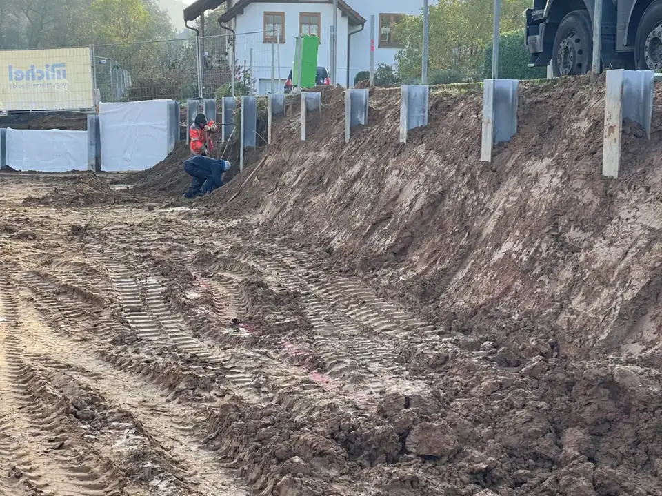 Bodenplatte und Verbau, Projekt 399 – Bild 2 von 8