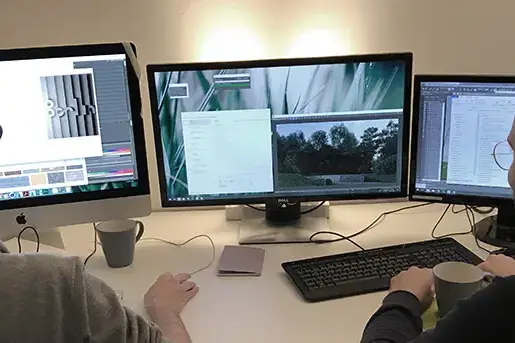 Einblick in unsere „Renderwerkstatt“