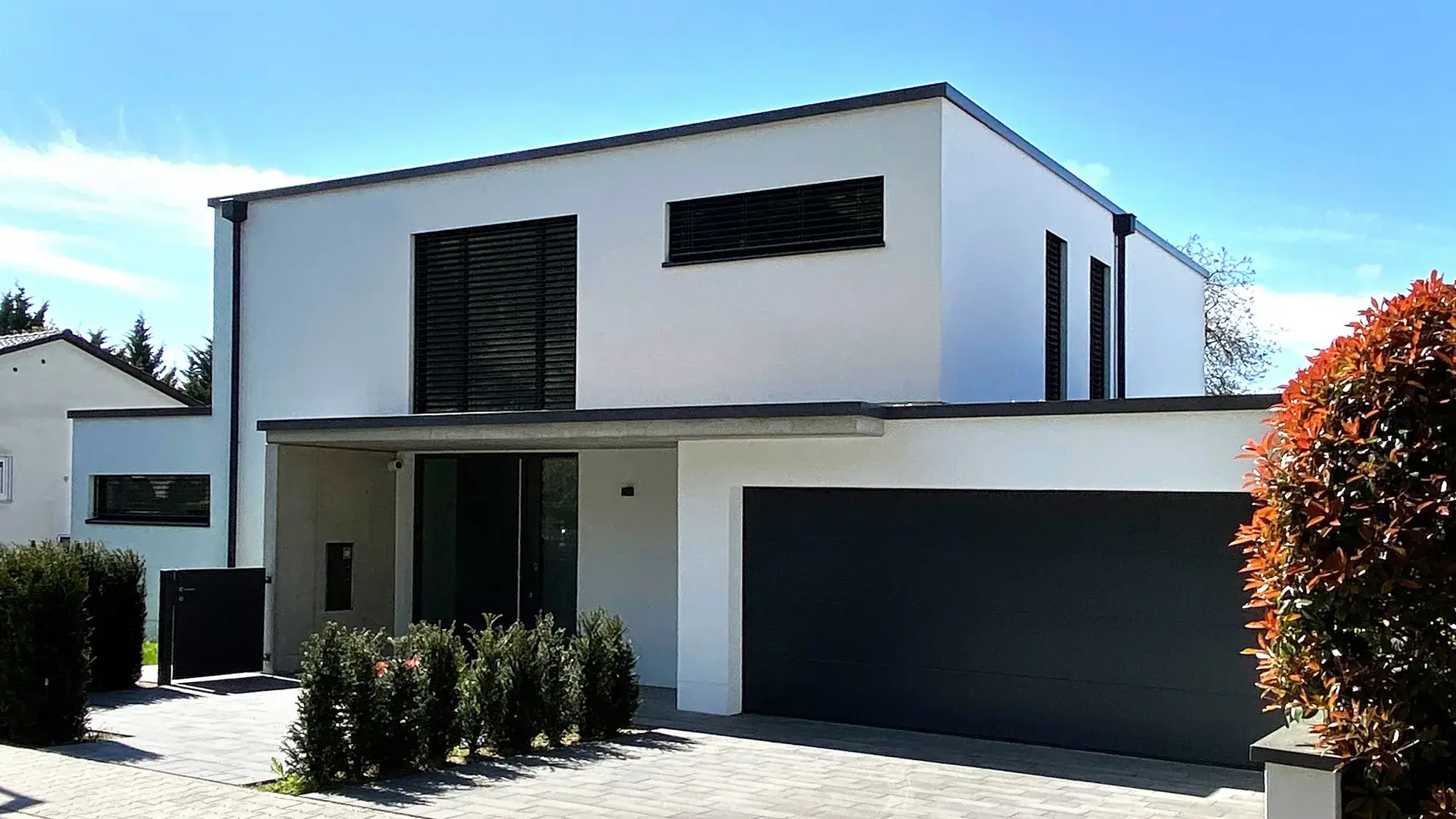 Einfamilienhaus mit Lektüreecke, Jugenheim – Straßenansicht