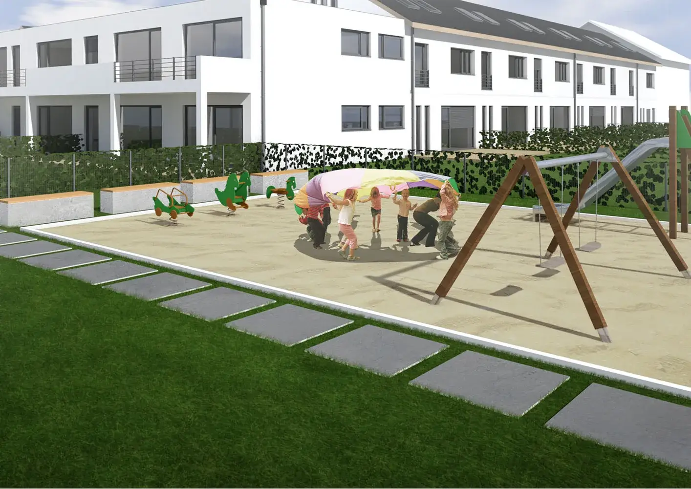 Entwicklungskonzept Hofgut – Spielplatz