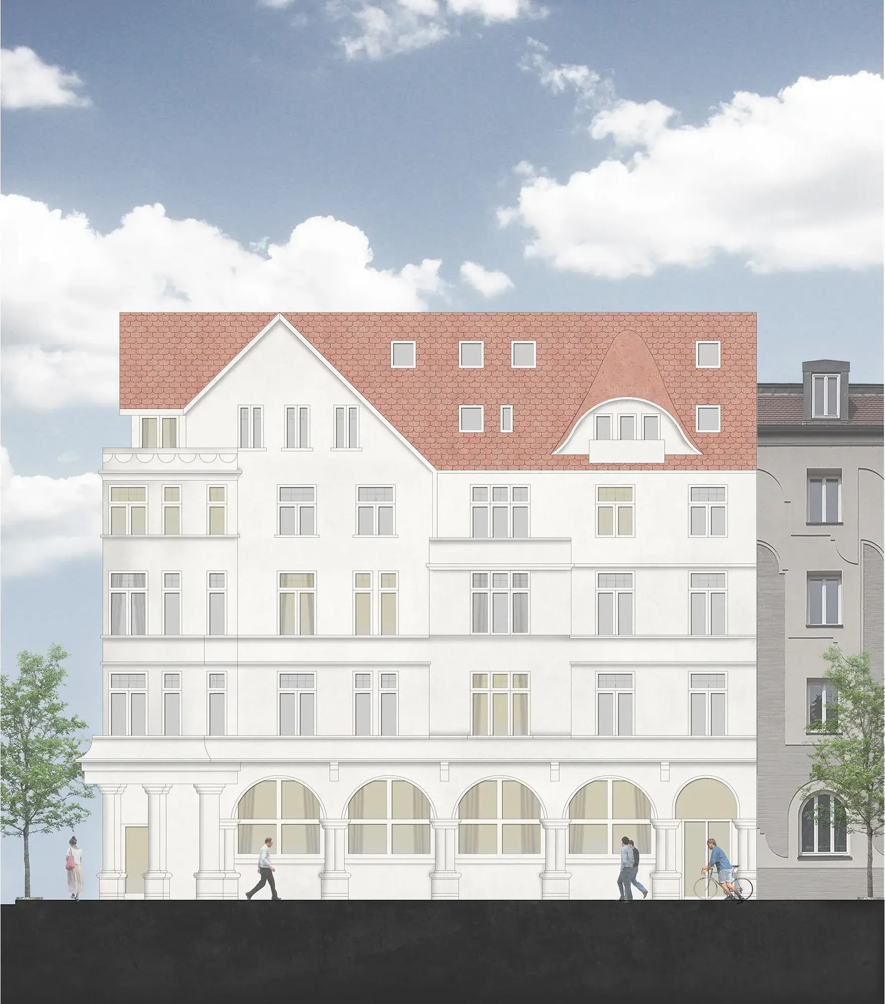 Fassadensanierung in Frankfurt am Main, Frankfurt am Main – Fassade