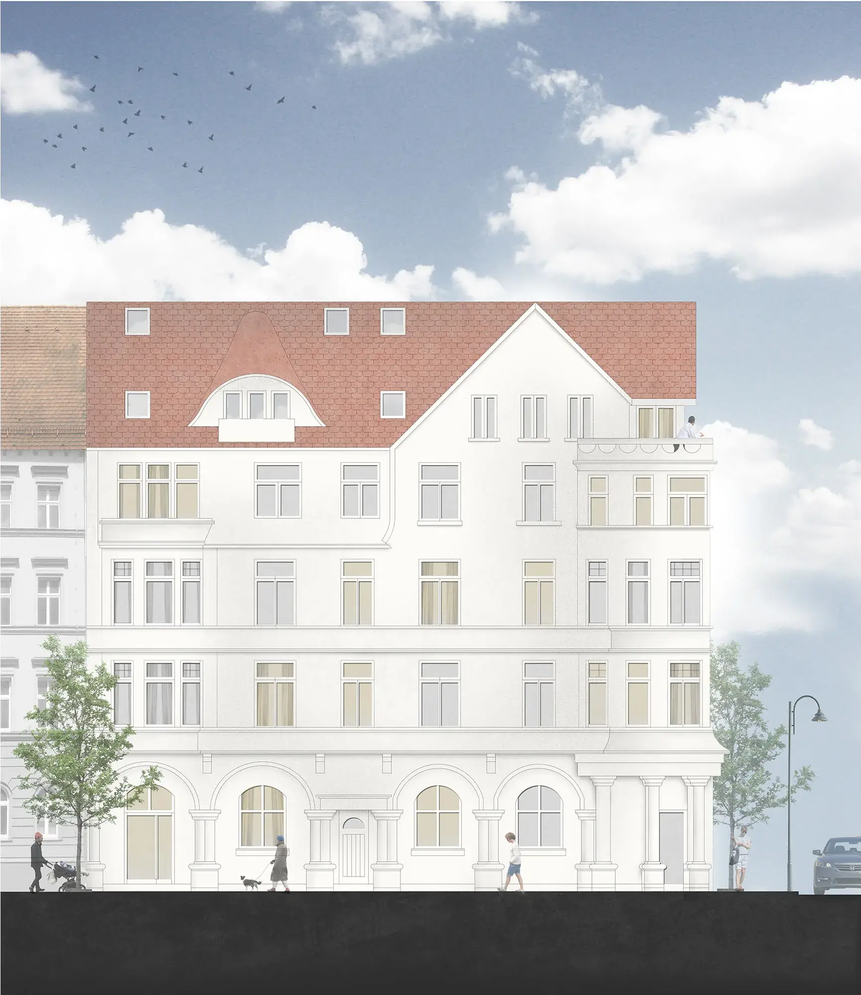 Fassadensanierung in Frankfurt am Main, Frankfurt am Main – Fassade