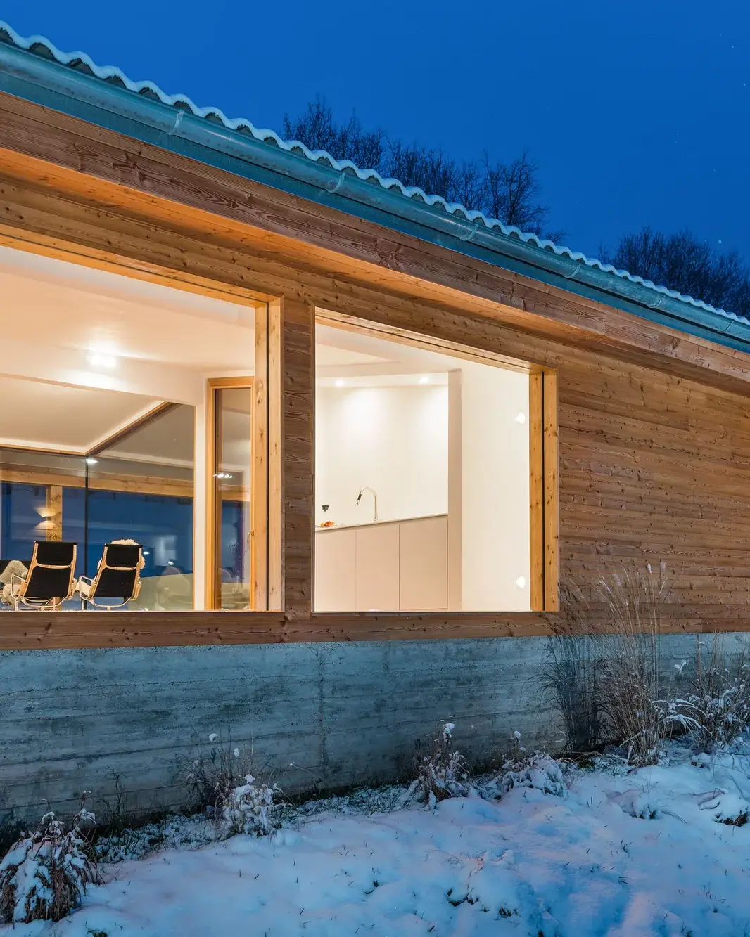 Hideaway im Odenwald, Odenwald – Ansicht zur blauen Stunde