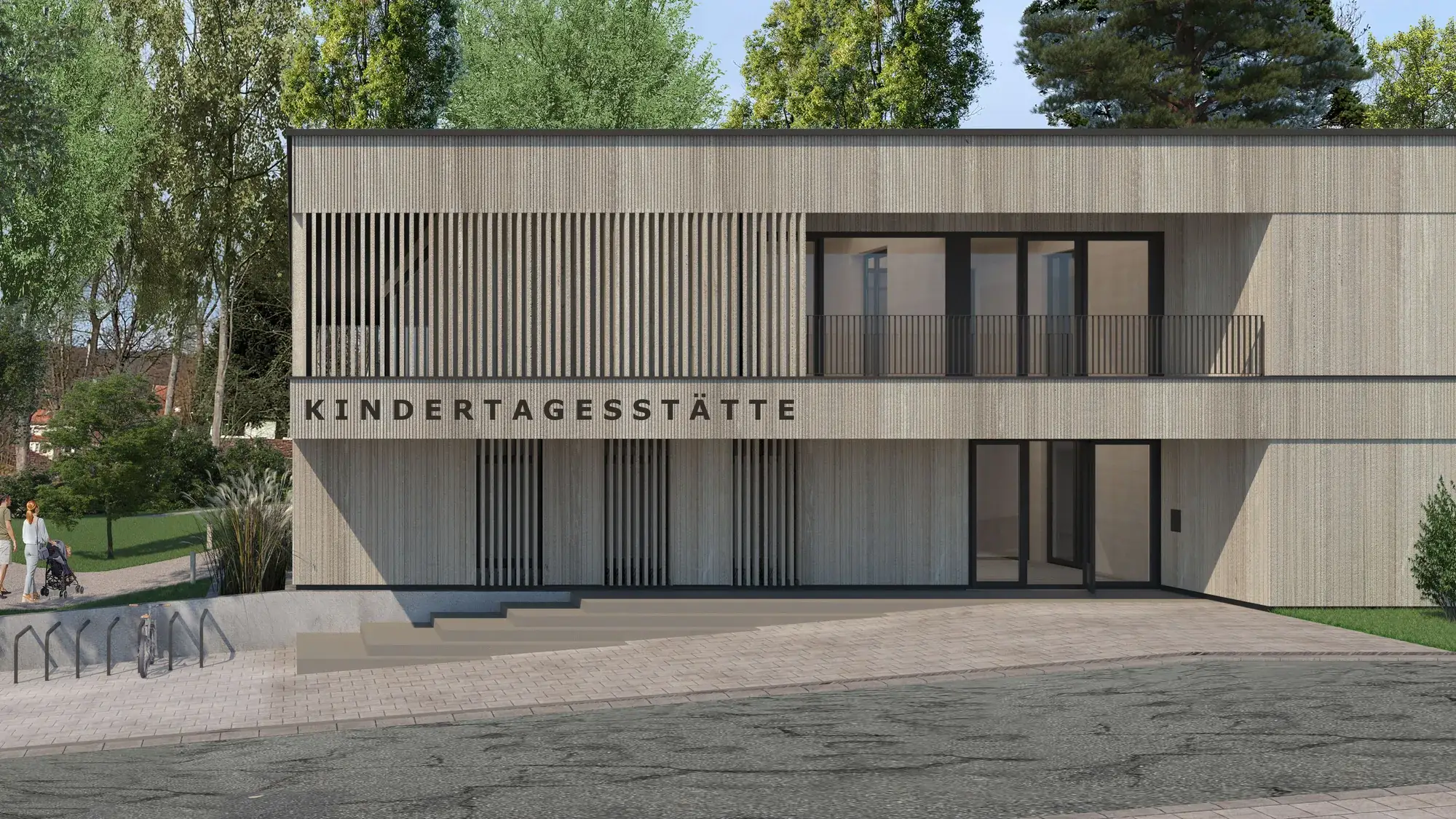 Kindertagesstätte Michelstadt, Michelstadt – Eingangsbereich