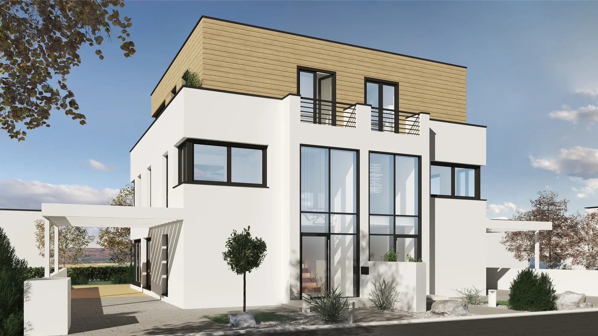 Neubau eines Doppelhauses, Dieburg – Doppelhaus
