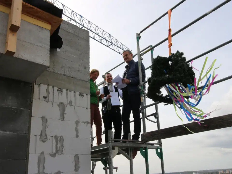 Richtfest Haus 086, Projekt 086 – Bild 1 von 5