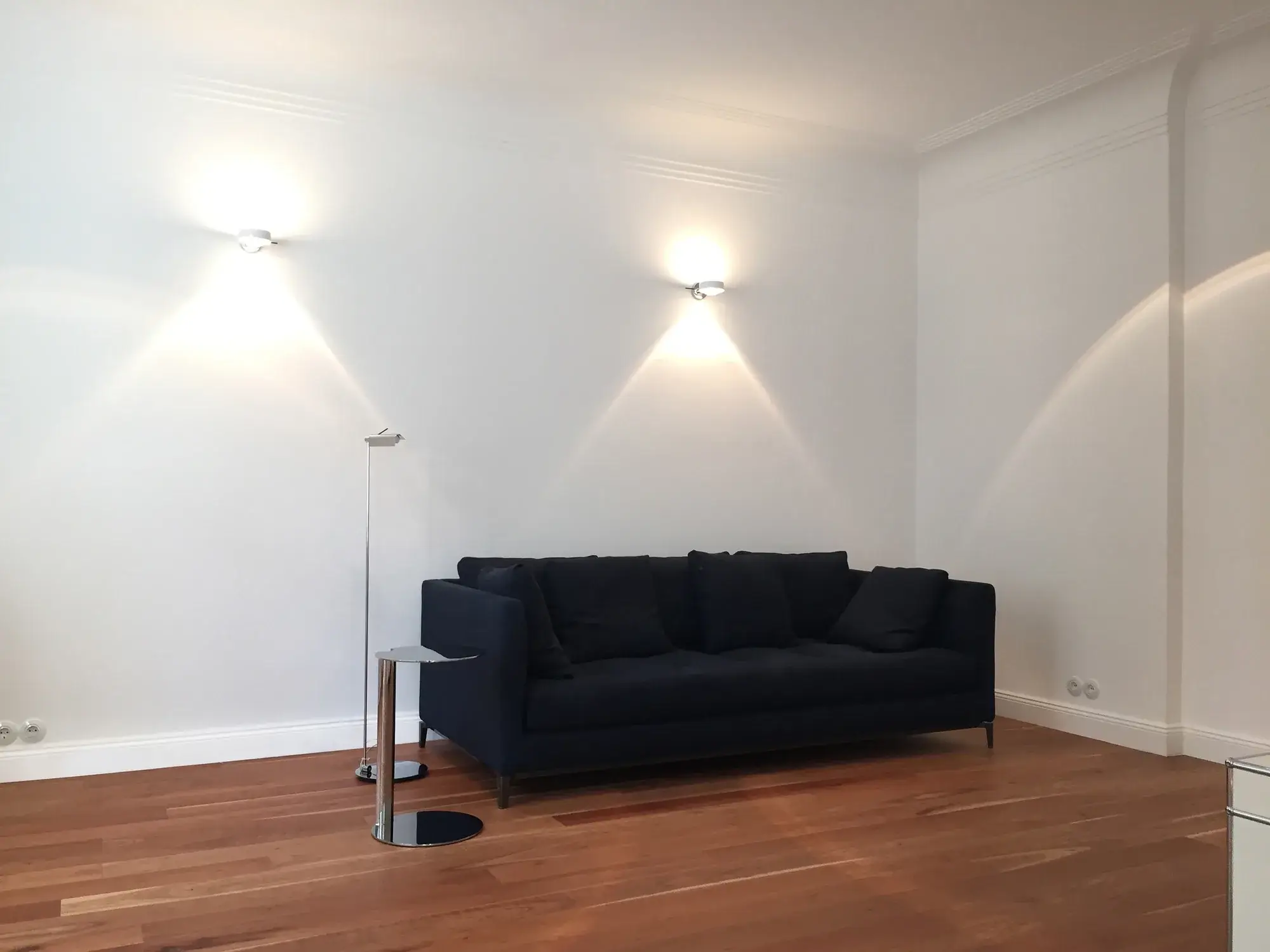 Sanierung einer denkmalgeschützten Wohnung, Stuttgart – Wohnraum