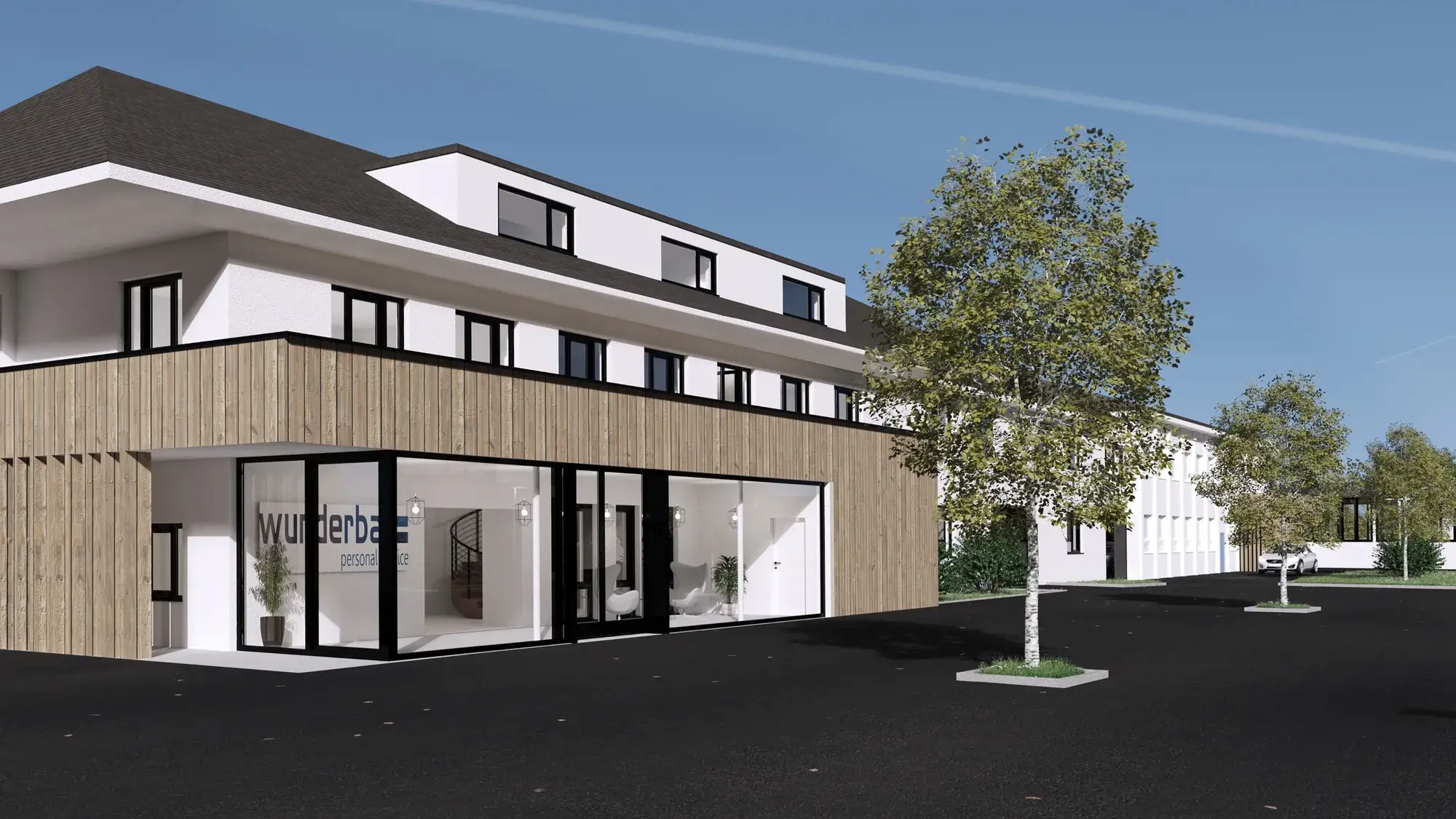 Sanierung Firmenareal, Neubau Wohneinheiten – Wohneinheiten