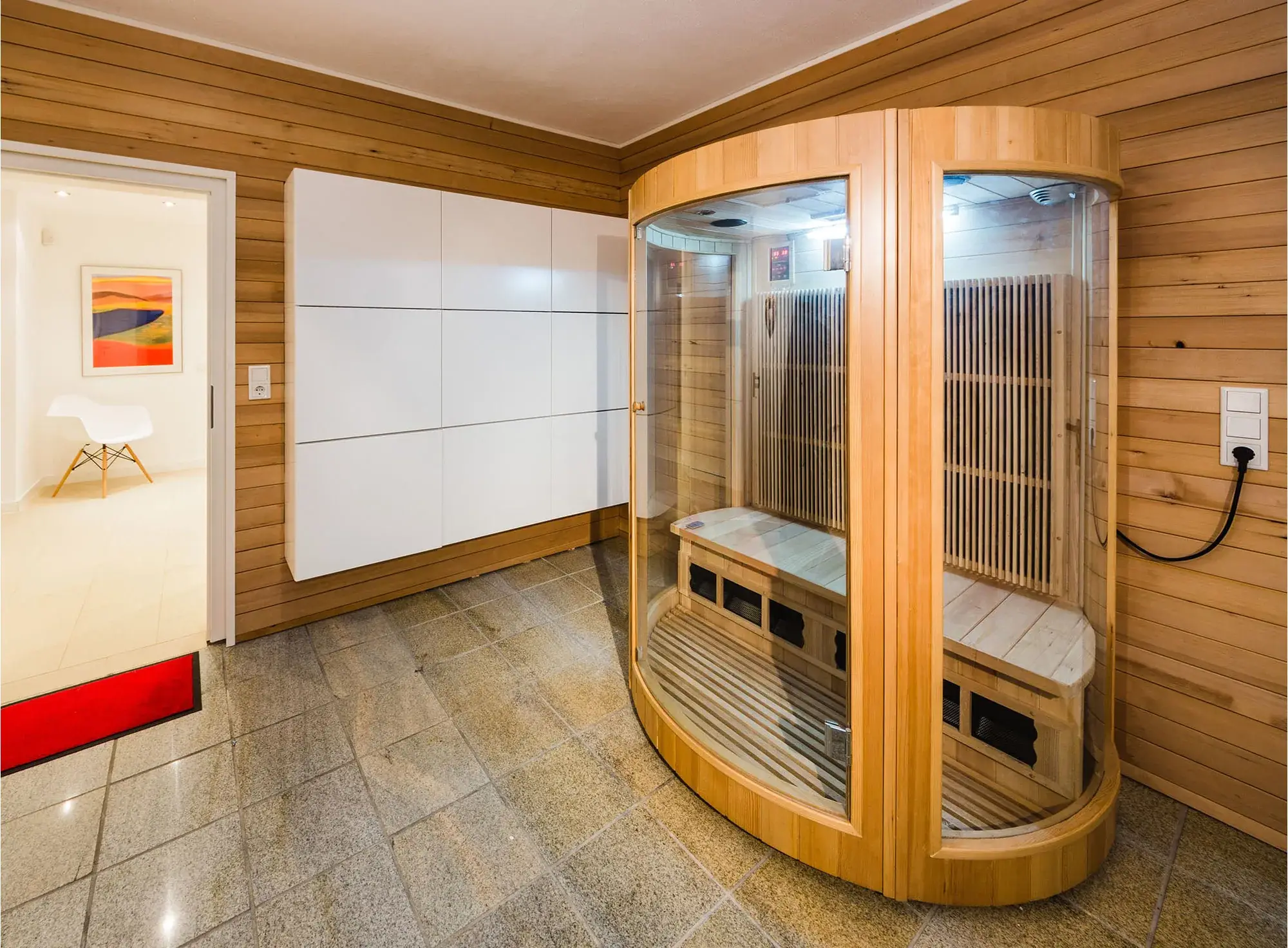 Sanierung einer Rheingau-Villa, Rheingau – Sauna