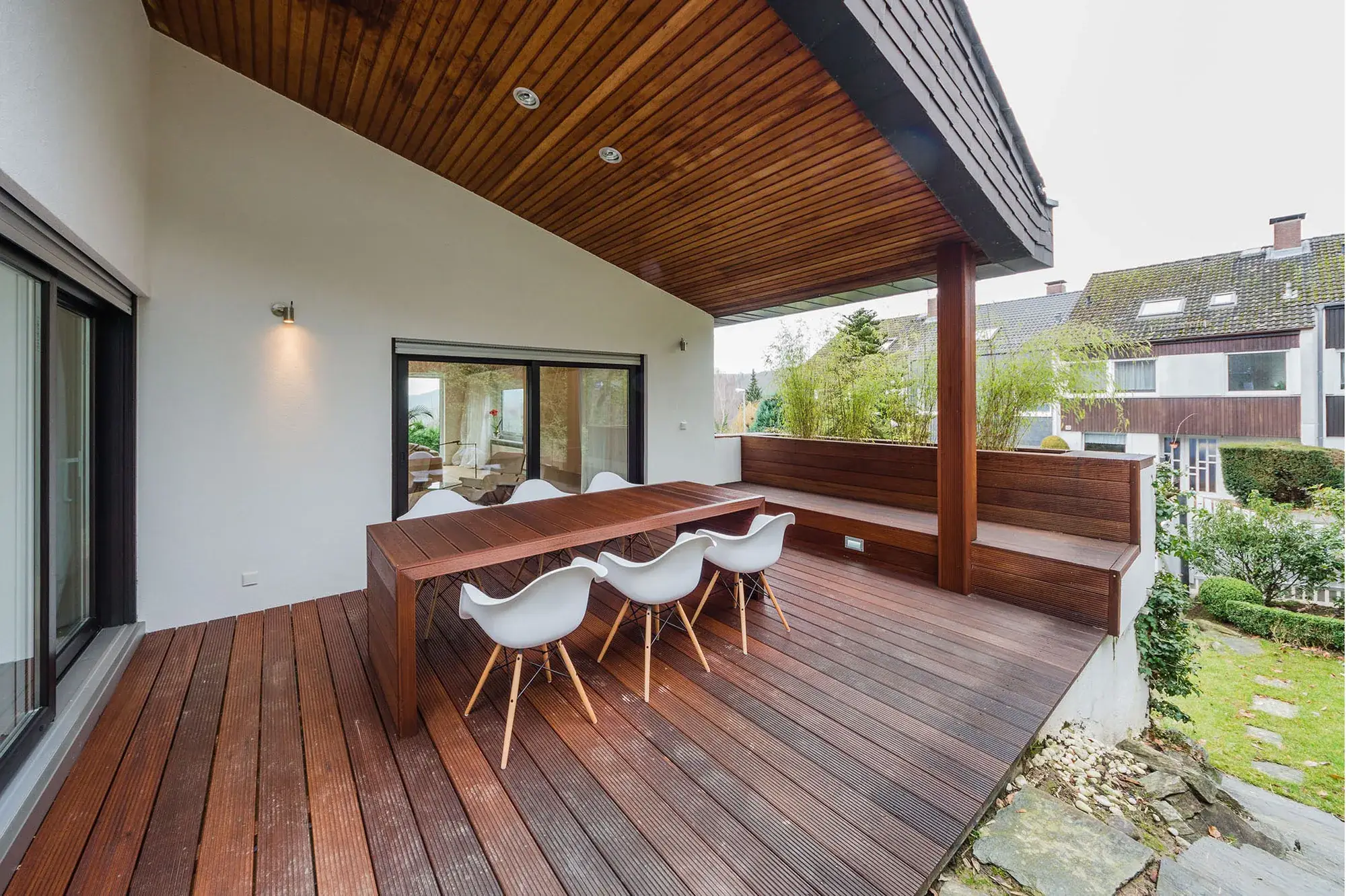 Sanierung einer Rheingau-Villa, Rheingau – Terrasse