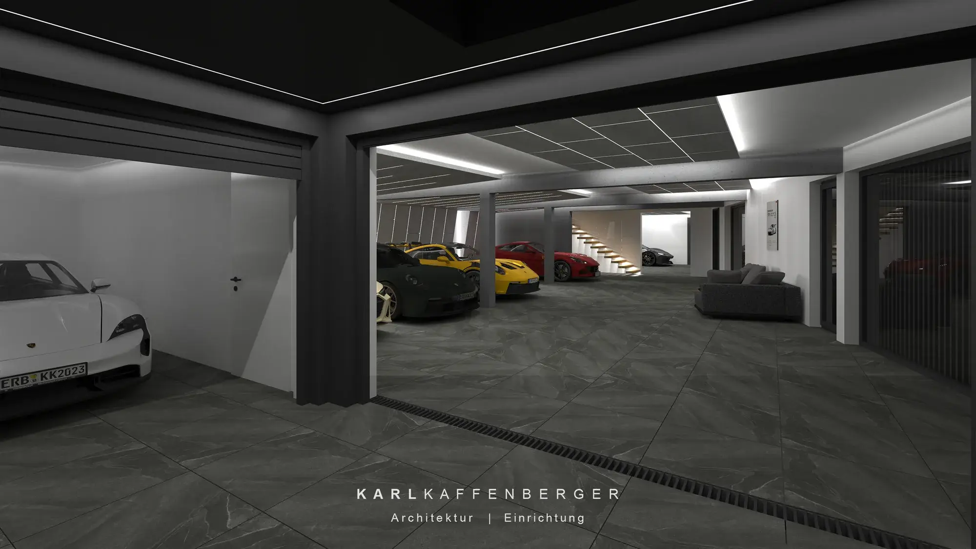 Showroom und Garage, Stuttgart – Showroom