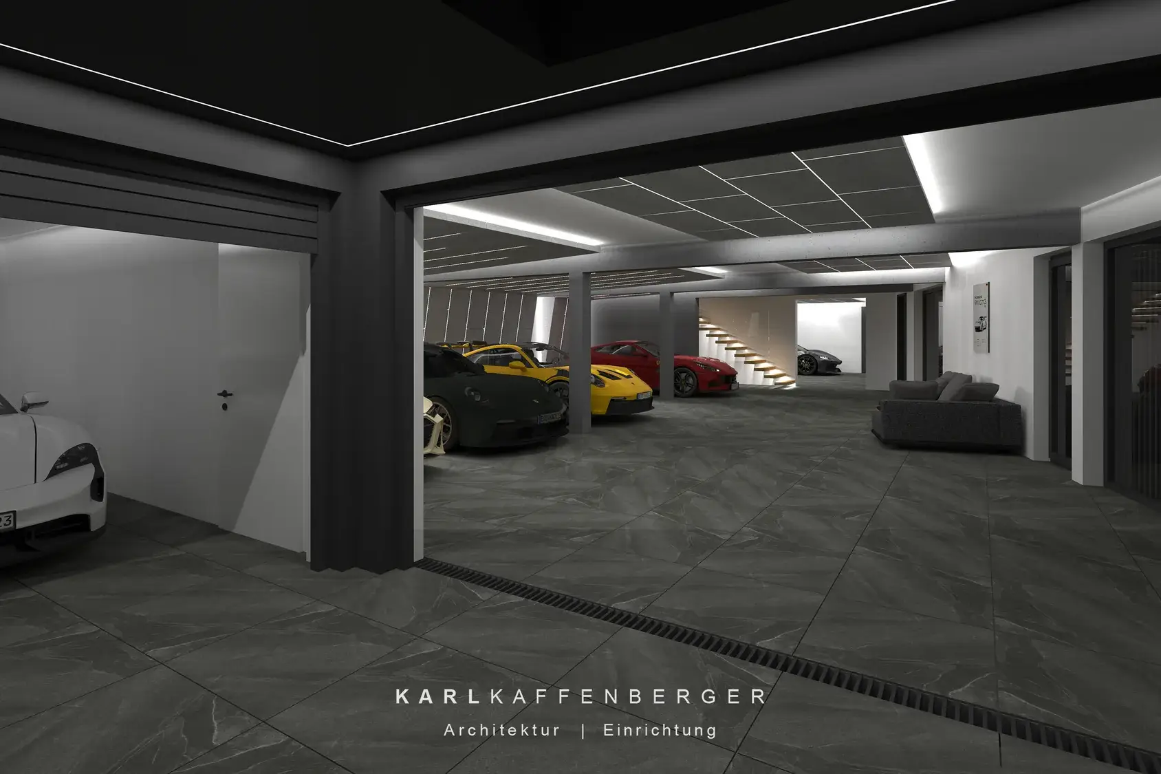 Showroom und Garage, Stuttgart – Showroom