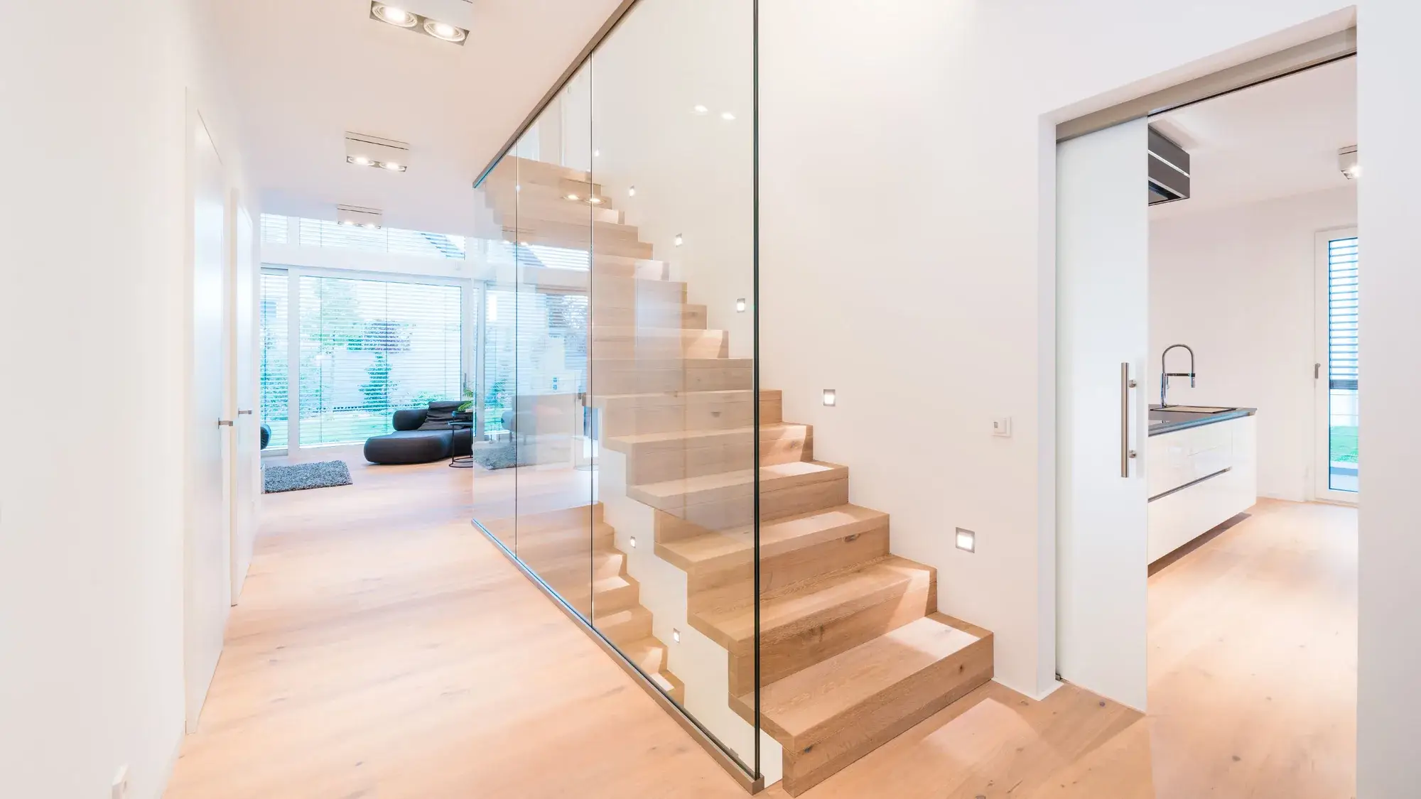 Smart Home im Taunus, Kronberg – Treppe