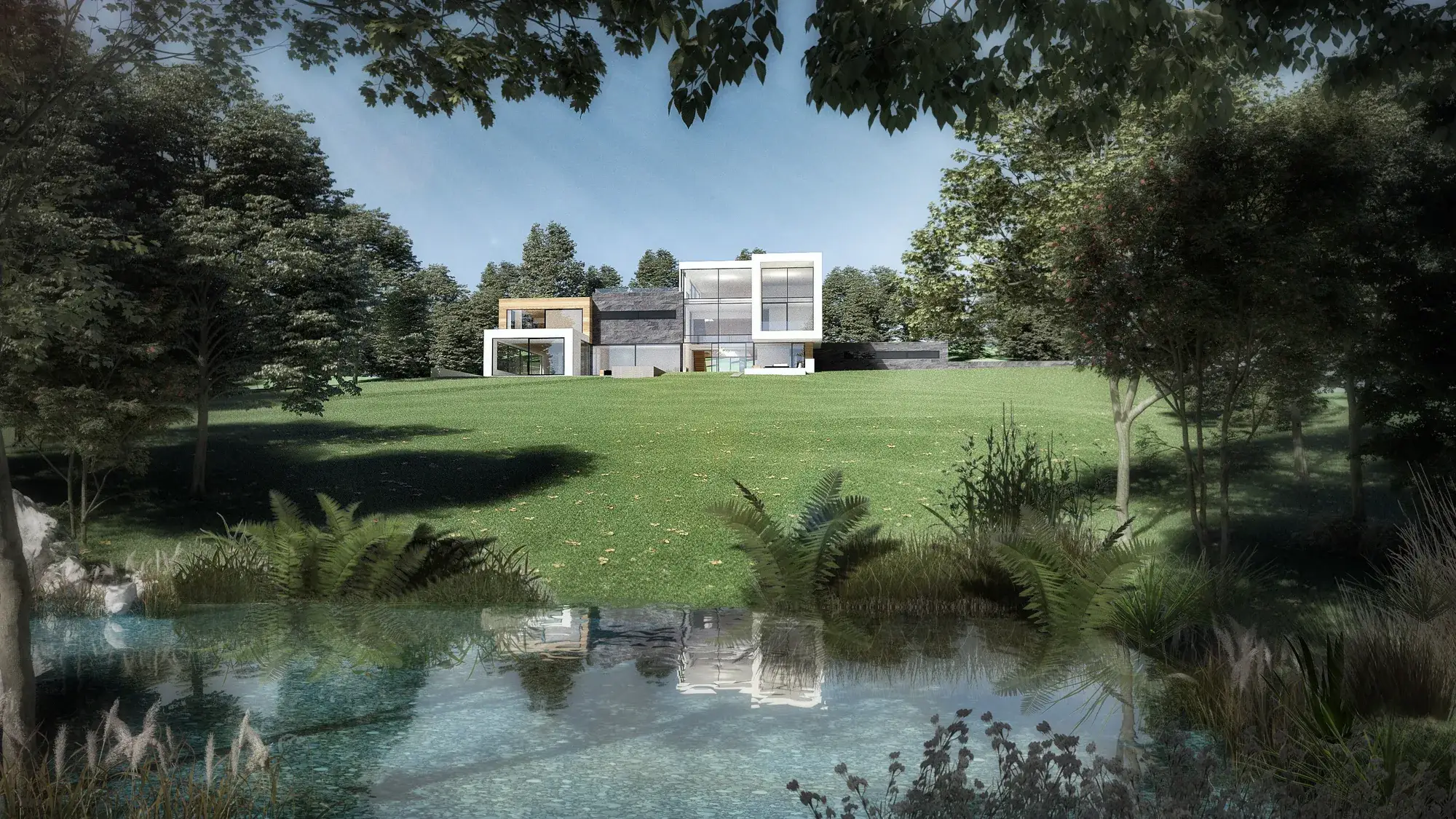 Villa Falkensee, Falkenstein – Ansicht vom See