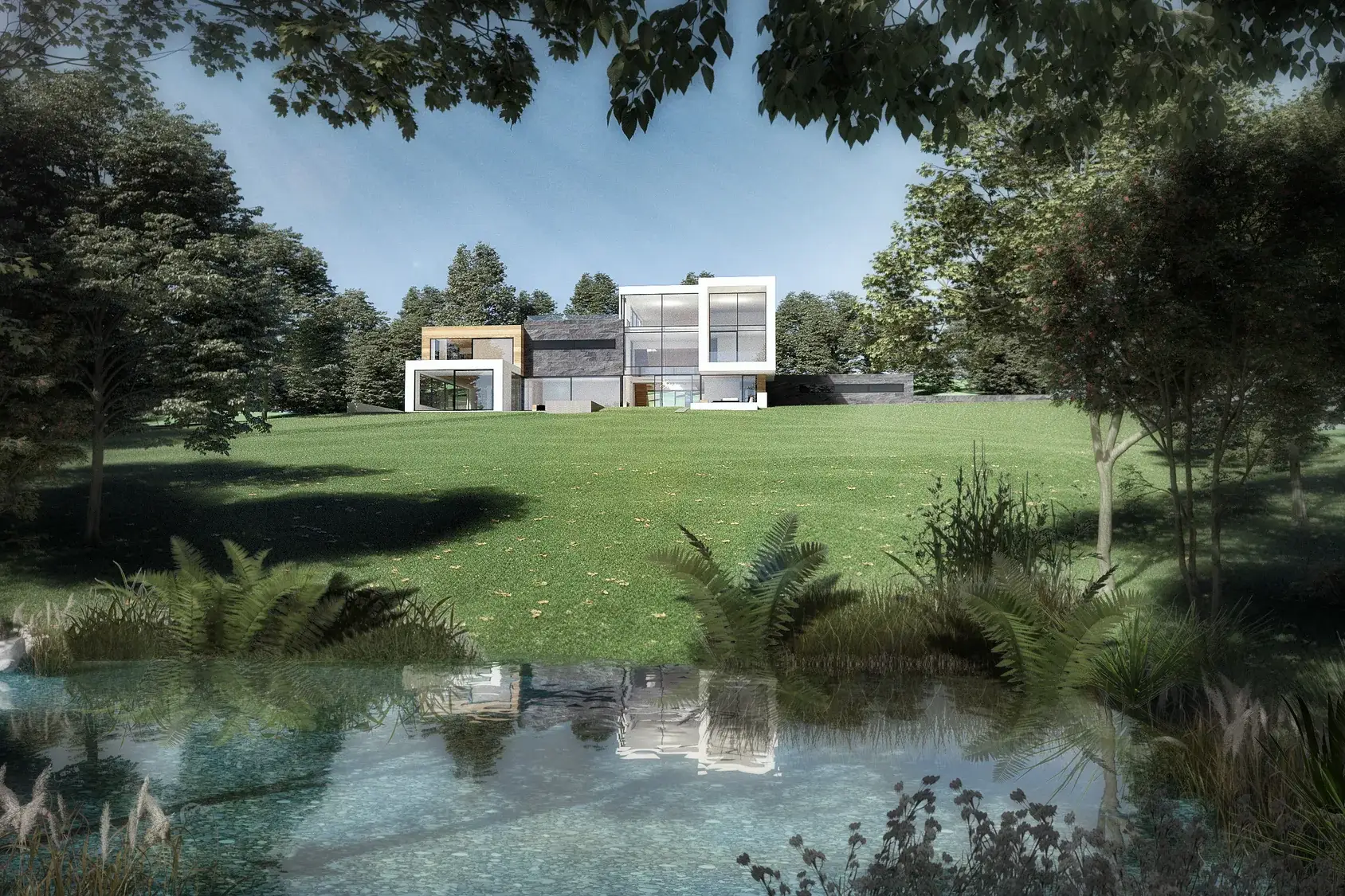 Villa Falkensee, Falkenstein – Ansicht vom See