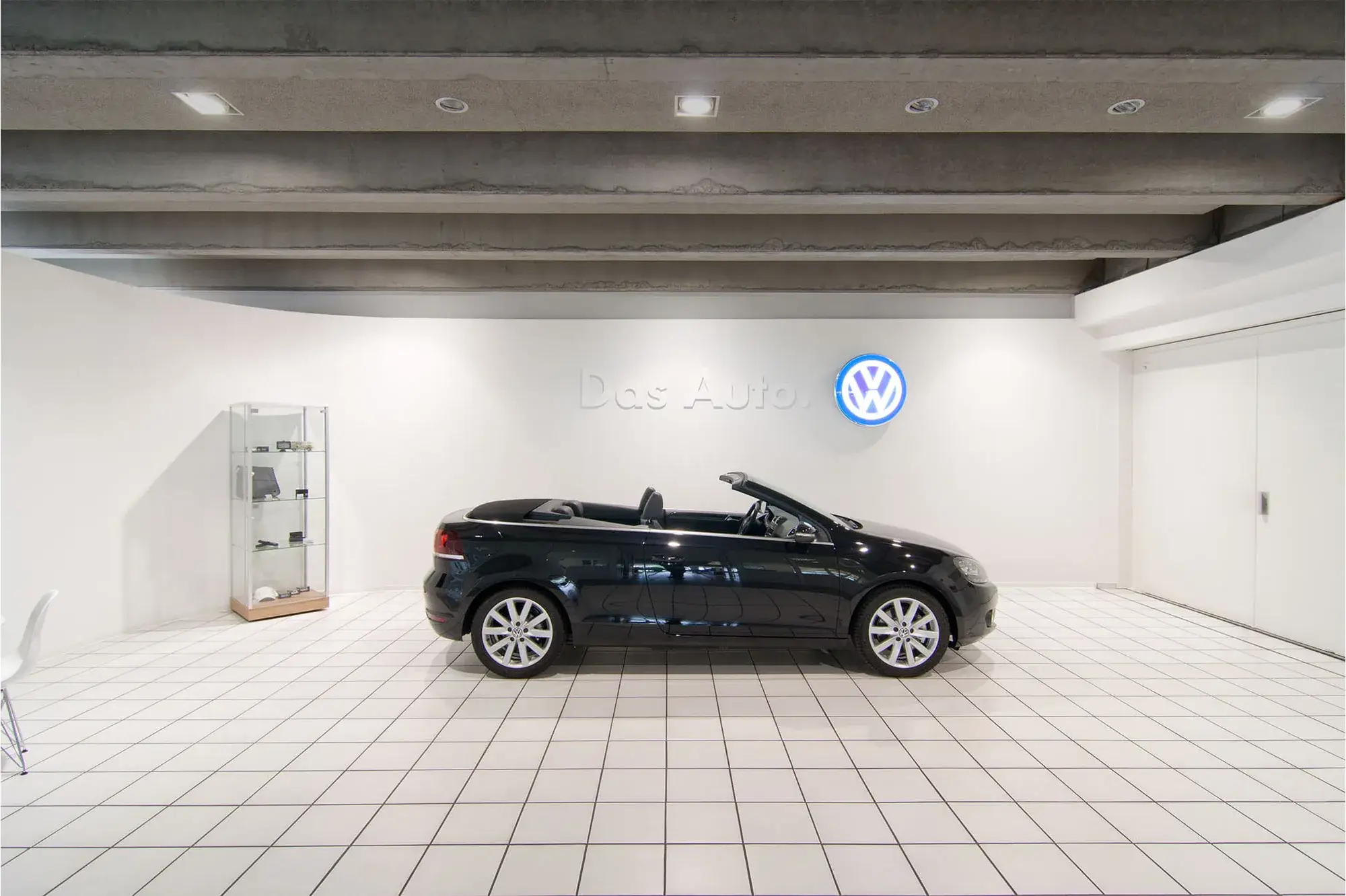 Volkswagen-Übergabeplatz für ein Autohaus – Übergabeplatz