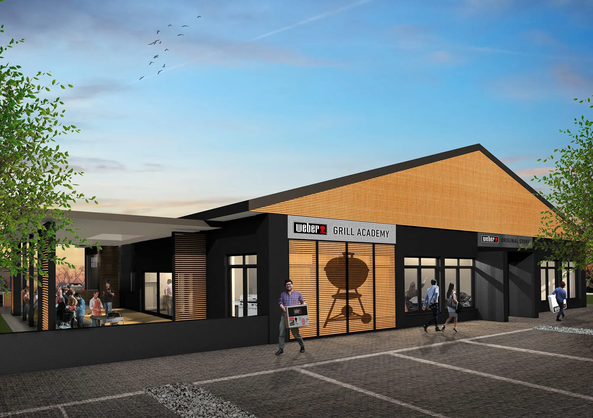 Weber Original Store der Weststyle GmbH, Gründau – Außenansicht