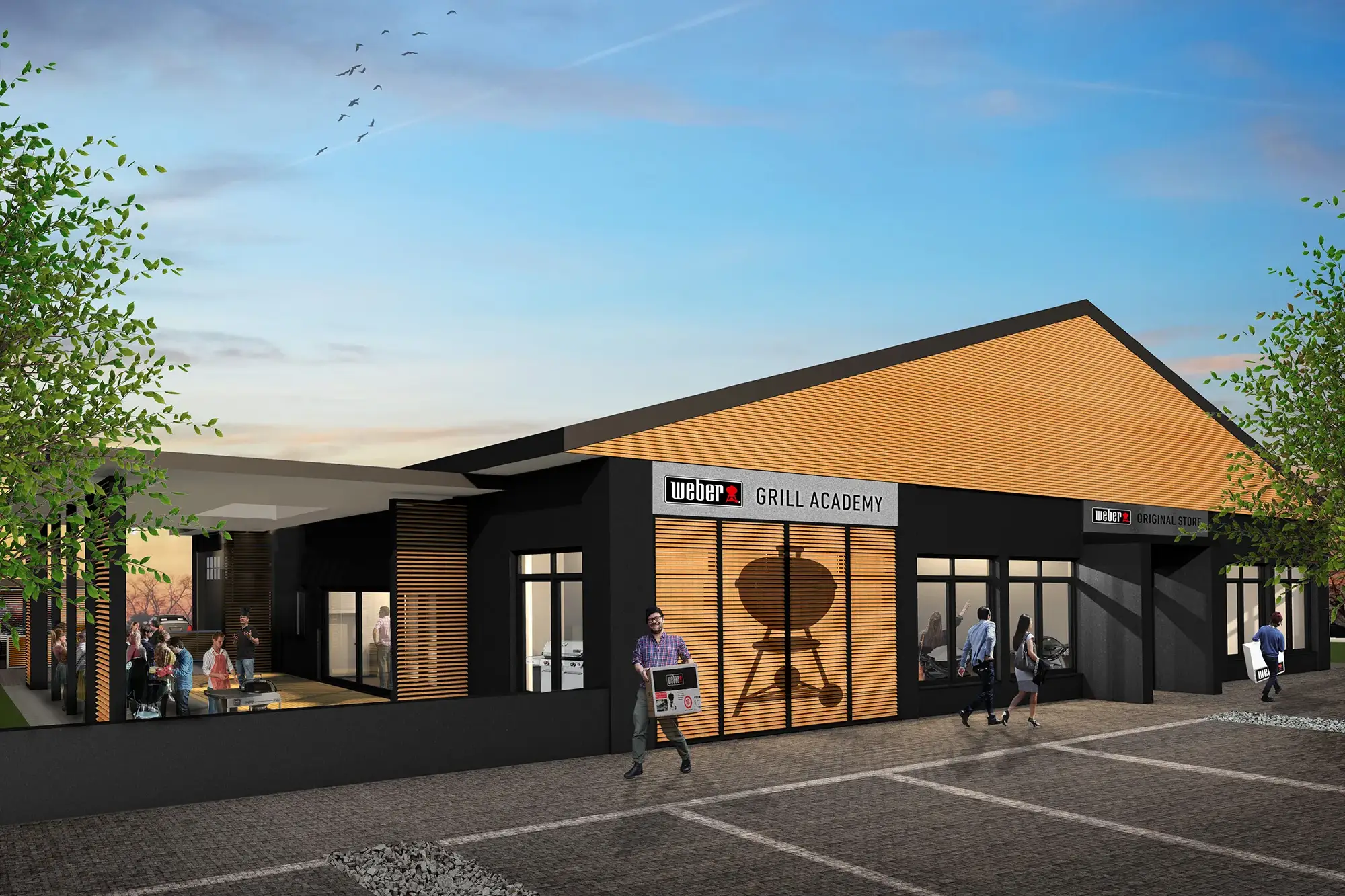 Weber Original Store der Weststyle GmbH, Gründau – Außenansicht