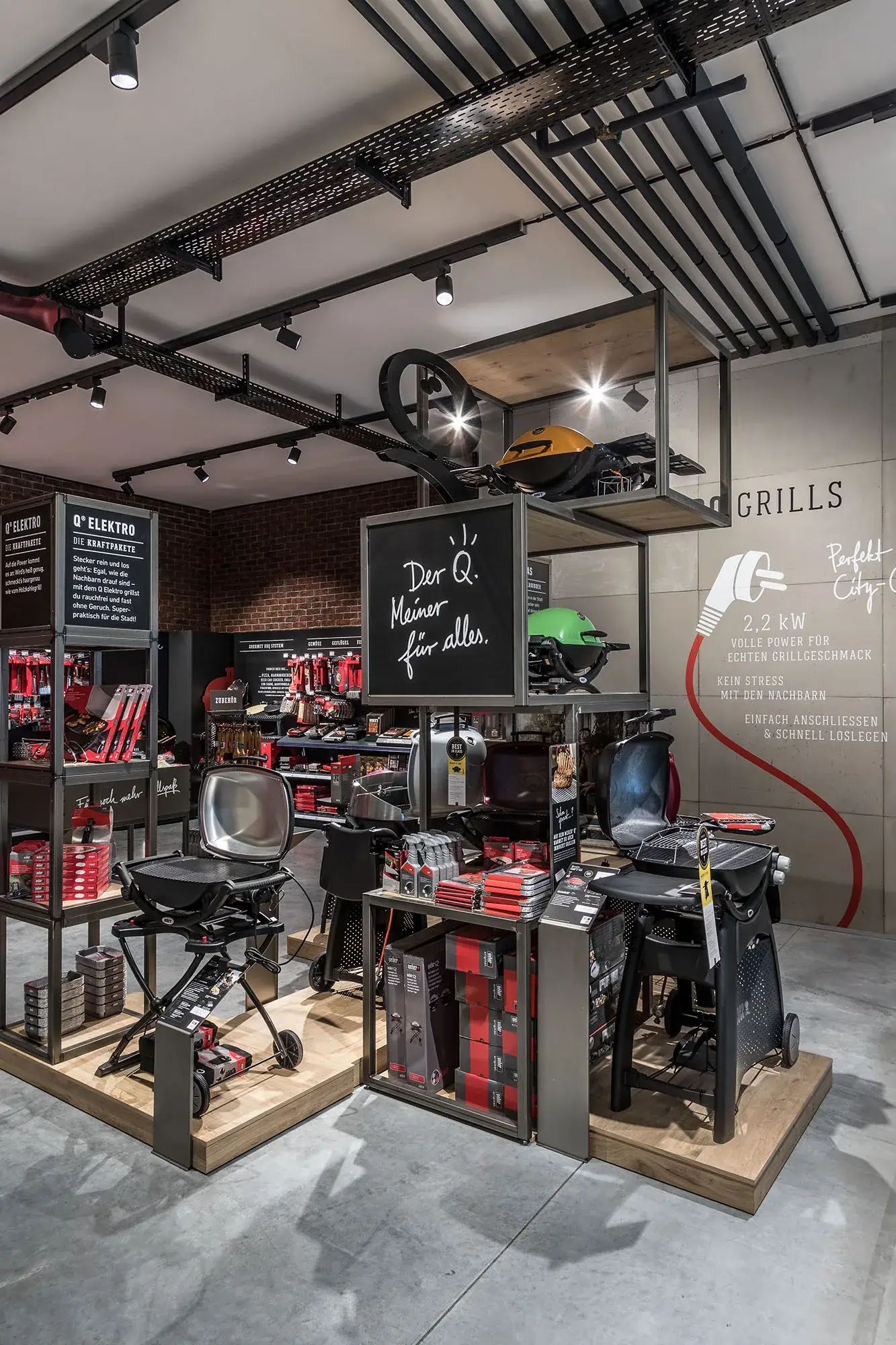 Weber Original Store der Weststyle GmbH, Gründau – Verkaufsfläche