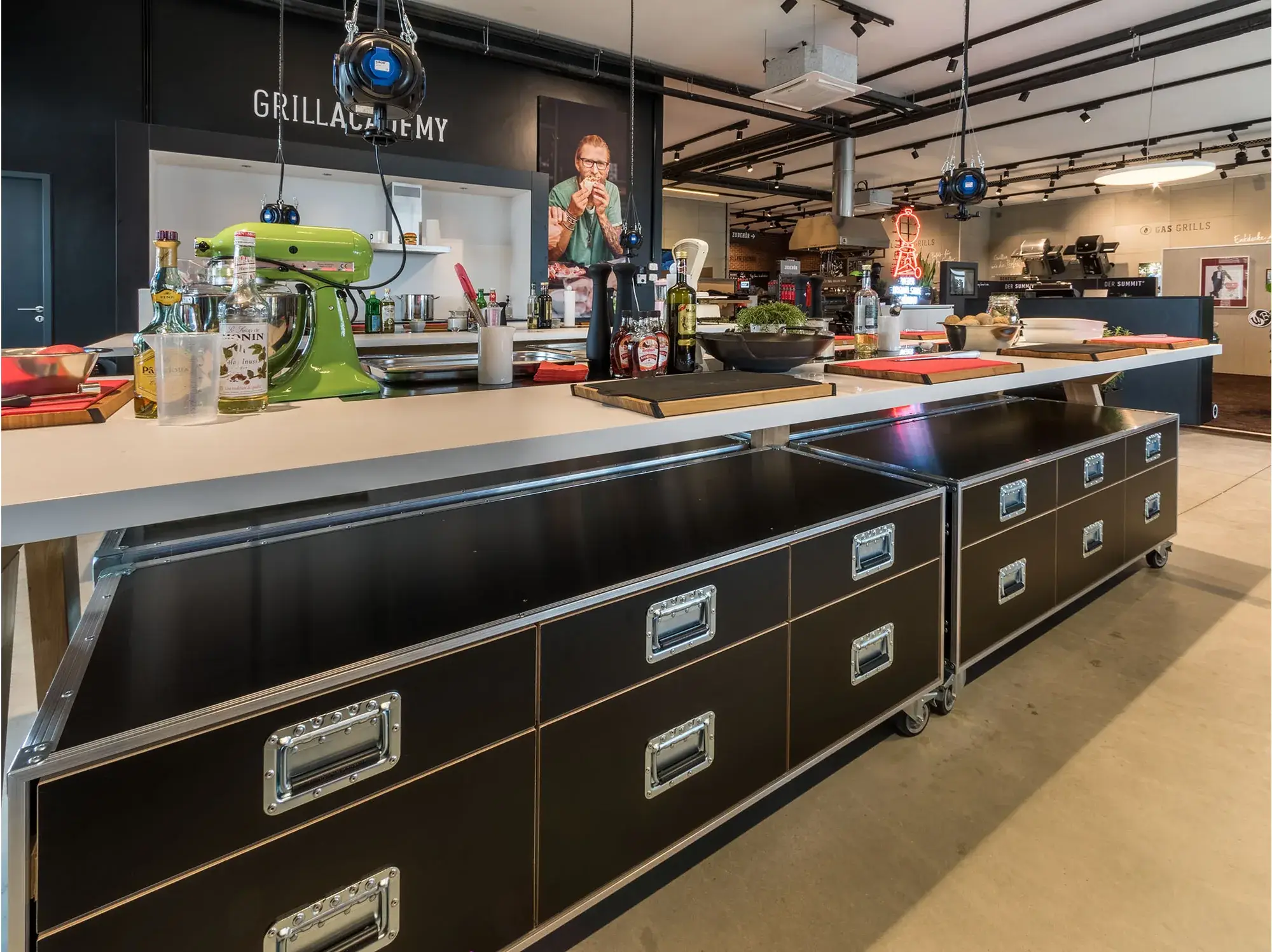 Weber Original Store der Weststyle GmbH, Gründau – Kochstation