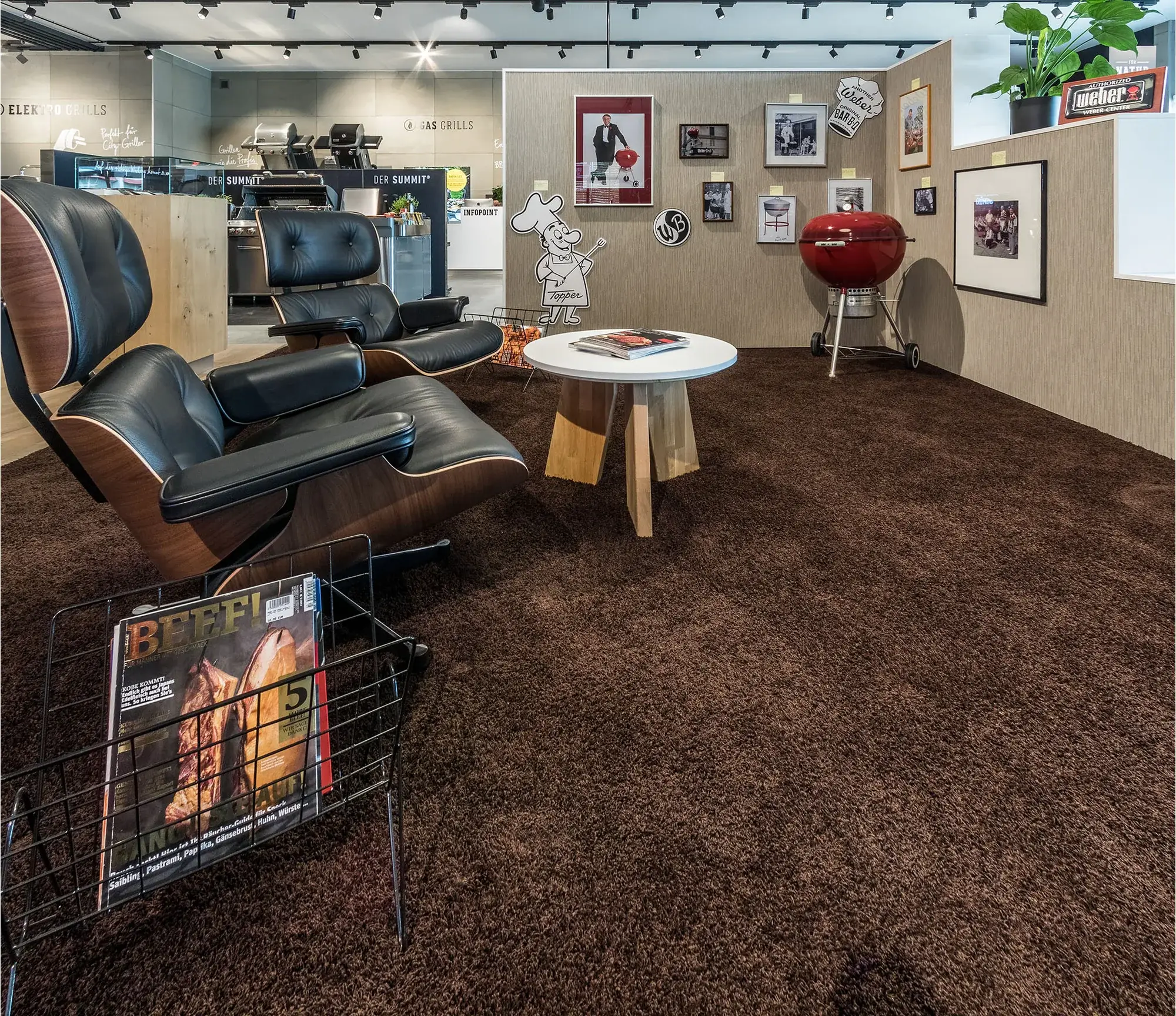 Weber Original Store der Weststyle GmbH, Gründau – Lounge